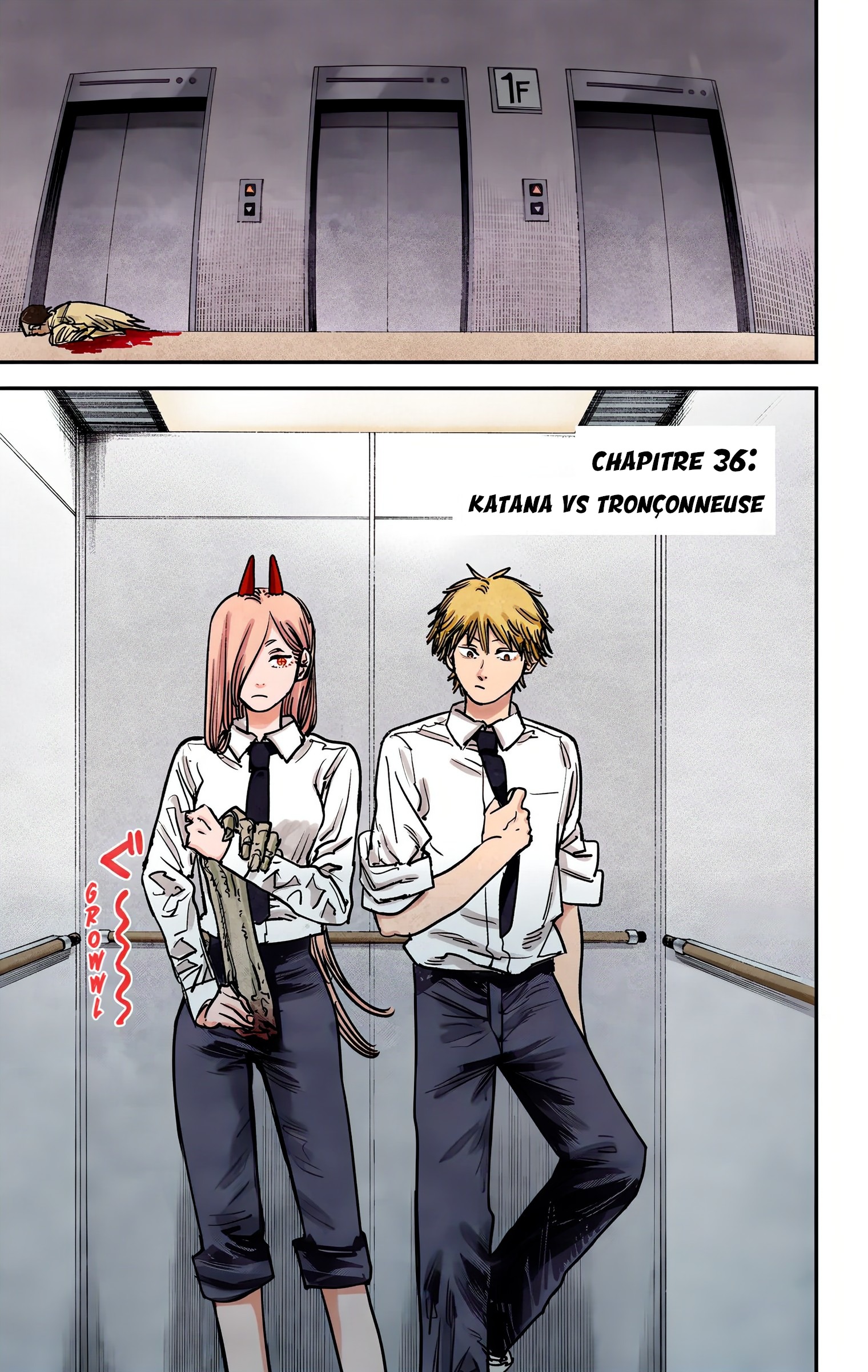 Chainsaw Man - Digital Colored Comics: Chapter 36 - Page 1